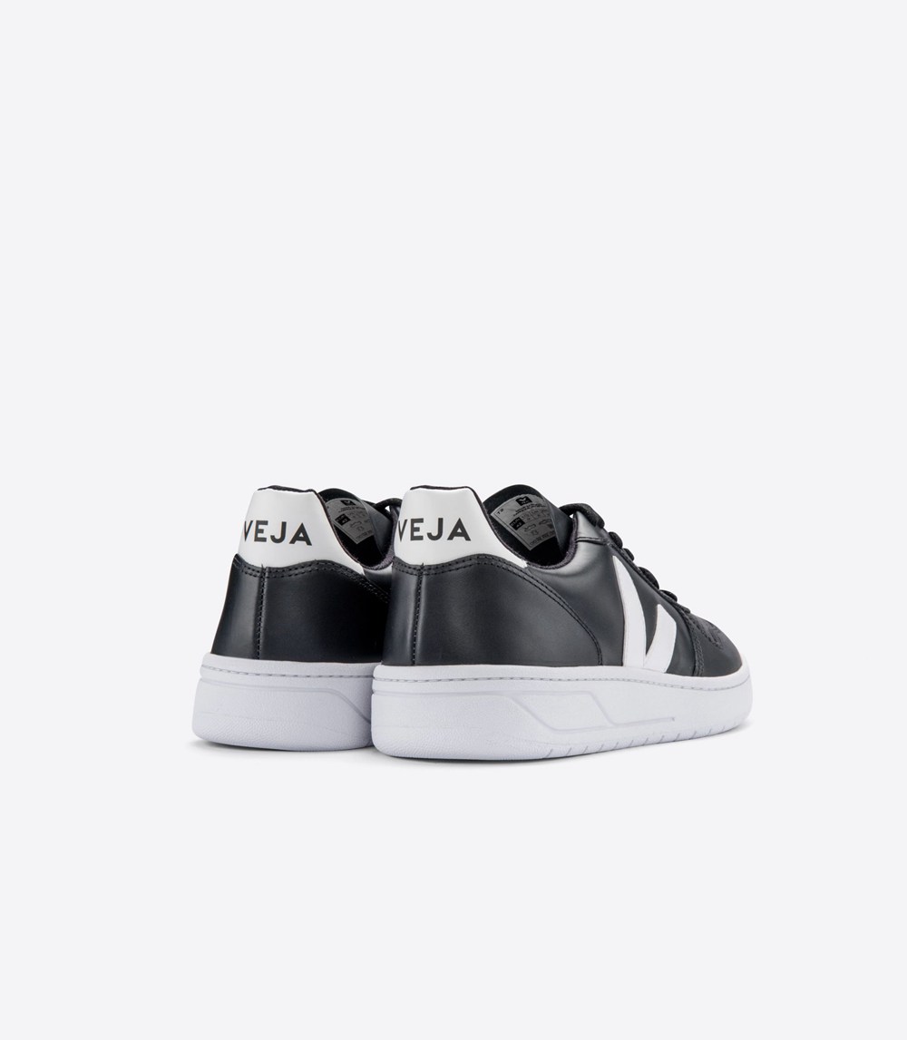 Veja Sneakers Barbati - V-10 Piele - Nigga/Albi - 4028937-DM